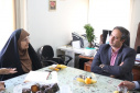 دیدار با سرپرست بهزیستی استان مرکزی