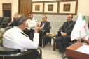 دیدار رئیس پلیس راهور استان مرکزی با رئیس دانشگاه علمی کاربردی استان مرکزی برگزار شد