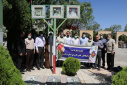 دانشگاهیان علمی کاربردی استان مرکزی همزمان با ایام ارتحال امام خمینی (ره) با شهدا تجدید میثاق کردند