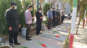 همزمان با هفته دفاع مقدس دانشگاهیان علمی کاربردی استان مرکزی با شهدا تجدید میثاق کردند