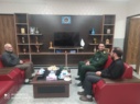در دیدار فرمانده بسیج ادارات کل شهید باهنر با سرپرست دانشگاه جامع علمی کاربردی استان مرکزی بر ترویج فرهنگ مهارت اموزی در جامعه با استفاده از پتانسیل های سازمان بسیج تاکید شد