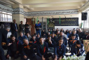استقبال و تشییع پیکر مطهر شهید گمنام در مرکز آموزش علمی کاربردی ماشین سازی اراک