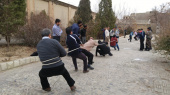 مرکز آموزش علمی کاربردی بهزیستی و تأمین اجتماعی استان مرکزی قهرمان مسابقات طناب کشی جام فجر