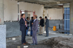 بازدید مدیر کل امور فنی، پشتیبانی و طرحهای عمرانی دانشگاه از پروژه در حال احداث دانشگاه در استان مرکزی