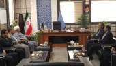دیدار سرپرست دانشگاه جامع علمی کاربردی با رئیس کل دادگستری استان مرکزی