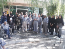 حضور دانشجویان و اساتید مراکز آموزش علمی کاربردی استان مرکزی در آسایشگاه سالمندان
