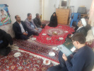 دیدار مسئولین دانشگاه علمی کاربردی استان مرکزی با خانواده شهید کارچانی