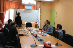 اتمام مصاحبه با مدرسین گروه مدیریت در دانشگاه جامع علمی کاربردی استان مرکزی