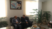دیدار رئیس دانشگاه علمی کاربردی استان مرکزی با مدیریت شعب بانک مهر ایران استان مرکزی