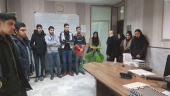 بازدید دانشجویان مرکز آموزش علمی کاربردی جهاد دانشگاهی اراک از ادارات مرکزی راه آهن و  پست استان مرکزی