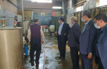 محمدحسین امید رئیس دانشگاه جامع علمی کاربردی کشور از کارگاه تولید الکل و مرکز نوآوری مرکز آموزش علمی کاربردی ماشین سازی اراک بازدید کرد