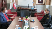 فرمانده انتظامی استان مرکزی با رئیس دانشگاه جامع علمی کاربردی استان مرکزی دیدار و گفتگو کرد