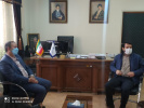 رئیس دانشگاه علمی کاربردی استان مرکزی با مدیر کل فرهنگ و ارشاد اسلامی استان دیدار و گفتگو کرد