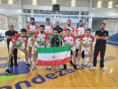 تیم والیبال واگن پارس اراک با حضور دانشجوی علمی کاربردی استان مرکزی قهرمان جهان شد